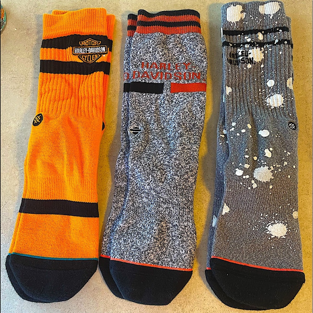 LIKE NEW Harley Davidson women’s socks. Size medium.